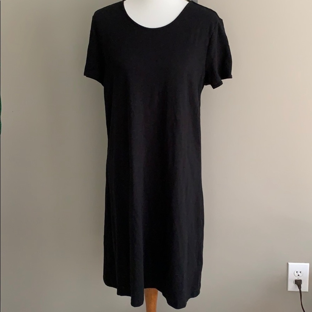 Gap Black Dress w/back cutout | TALL Large | NWT